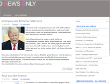 Tablet Screenshot of good-news-only.com